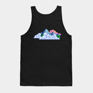 Pixel art landscape Tank Top